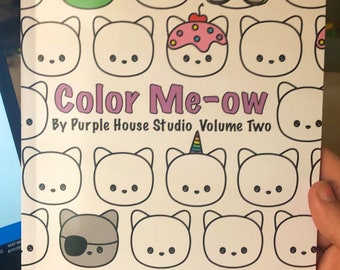 Cat Coloring Book, Volume 2