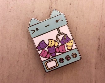 Cat Claw Machine Pin