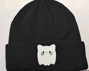 Ghost Cat Beanie