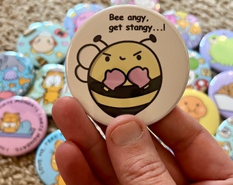 Angry Bee Button
