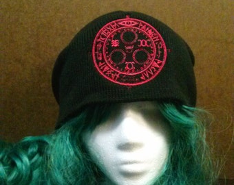 Silent Hill Inspired Halo of the Sun Beanie Skull Cap