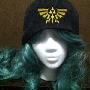 Legend of Zelda Inspired Hylian Royal Crest beanie skull cap