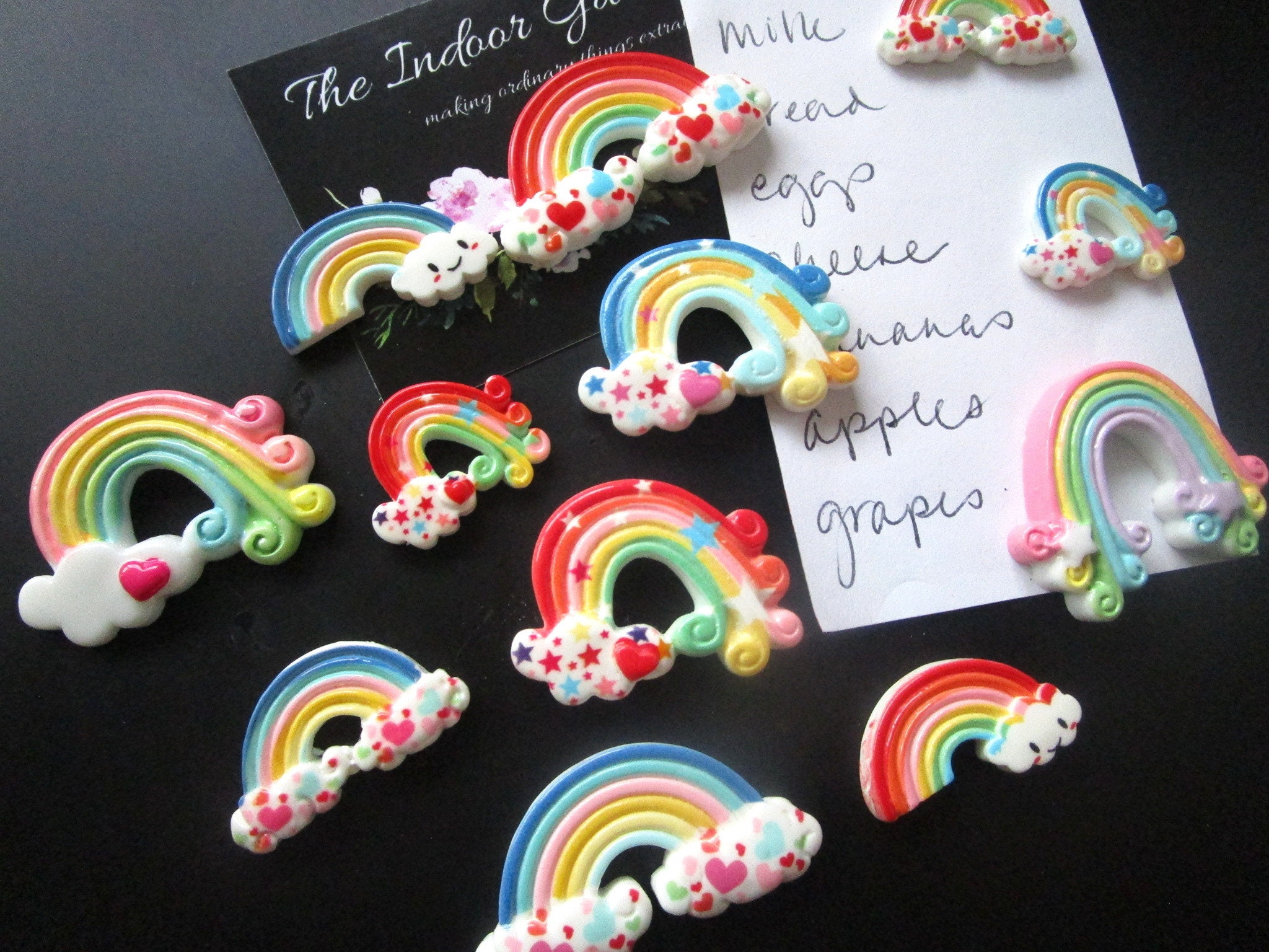 Rainbow Rainbow Decor 12 Cubicle Decor Etsy