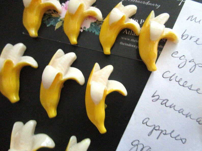 Banana Fruit 10 Banana Fridge Etsy
