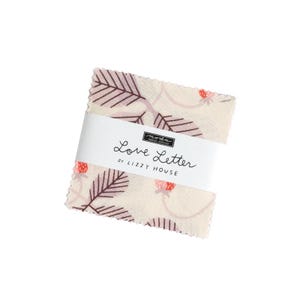 Love Letter Mini Charm Pack - Moda Fabrics 2.5” Squares