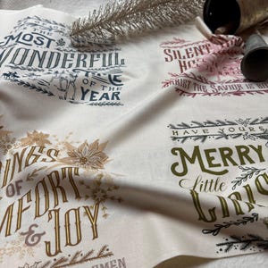 Old World Yuletide Panel- Fancy That Design House | Moda Fabric