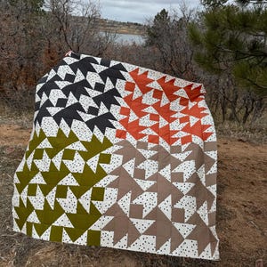 First Born Quilt Pattern – PDF Quilt Pattern for Beginners | Digital Download | Modern Traditional Quilt Design