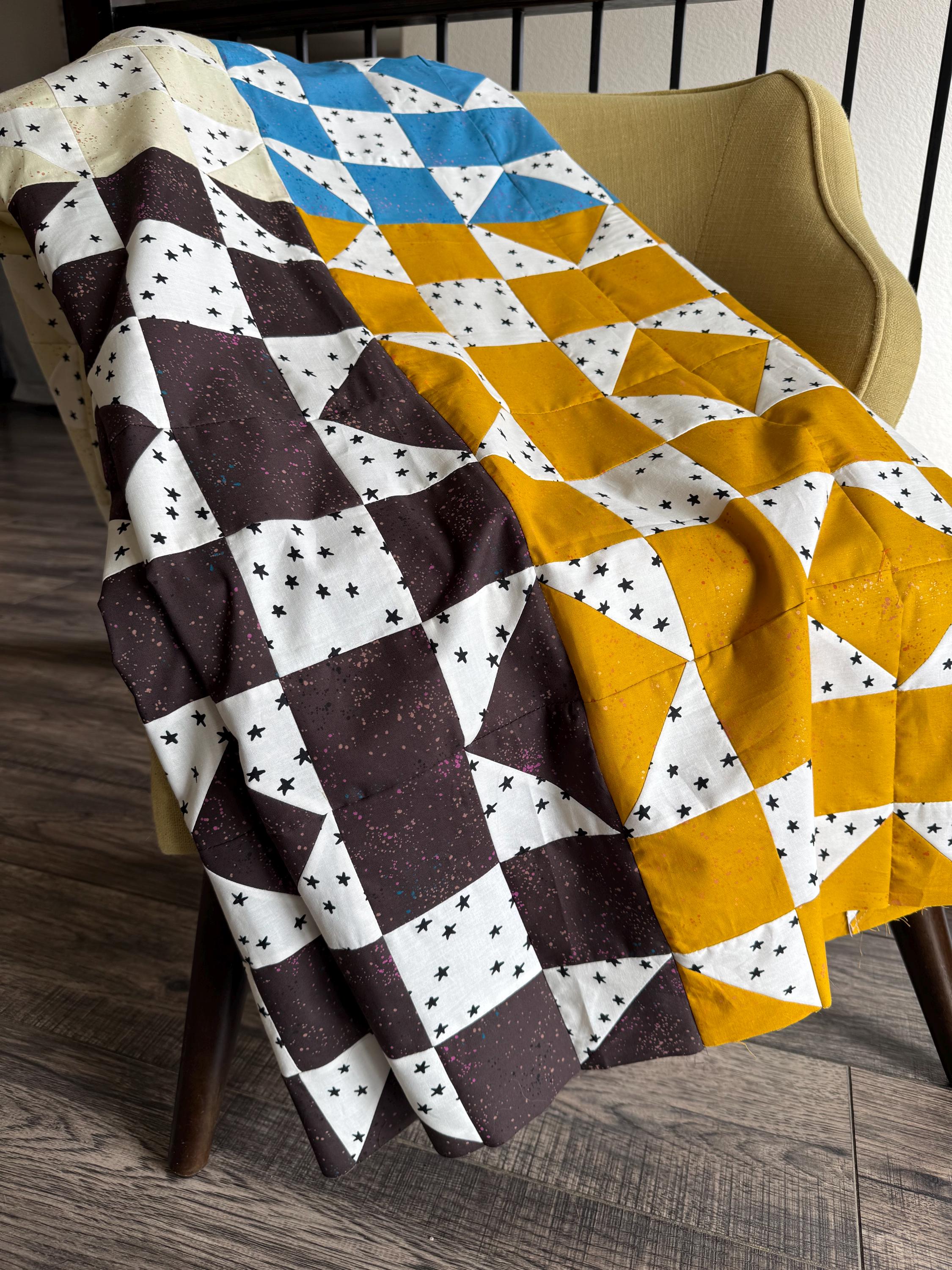 Hank Quilt Pattern: Modern Beginner-friendly Design (PDF Digital ...
