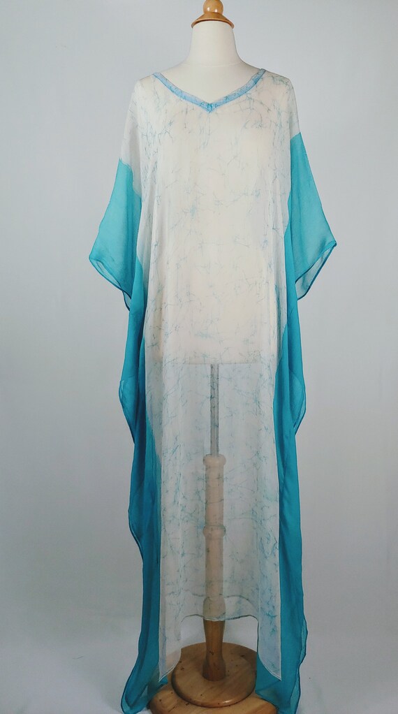 sheer caftan