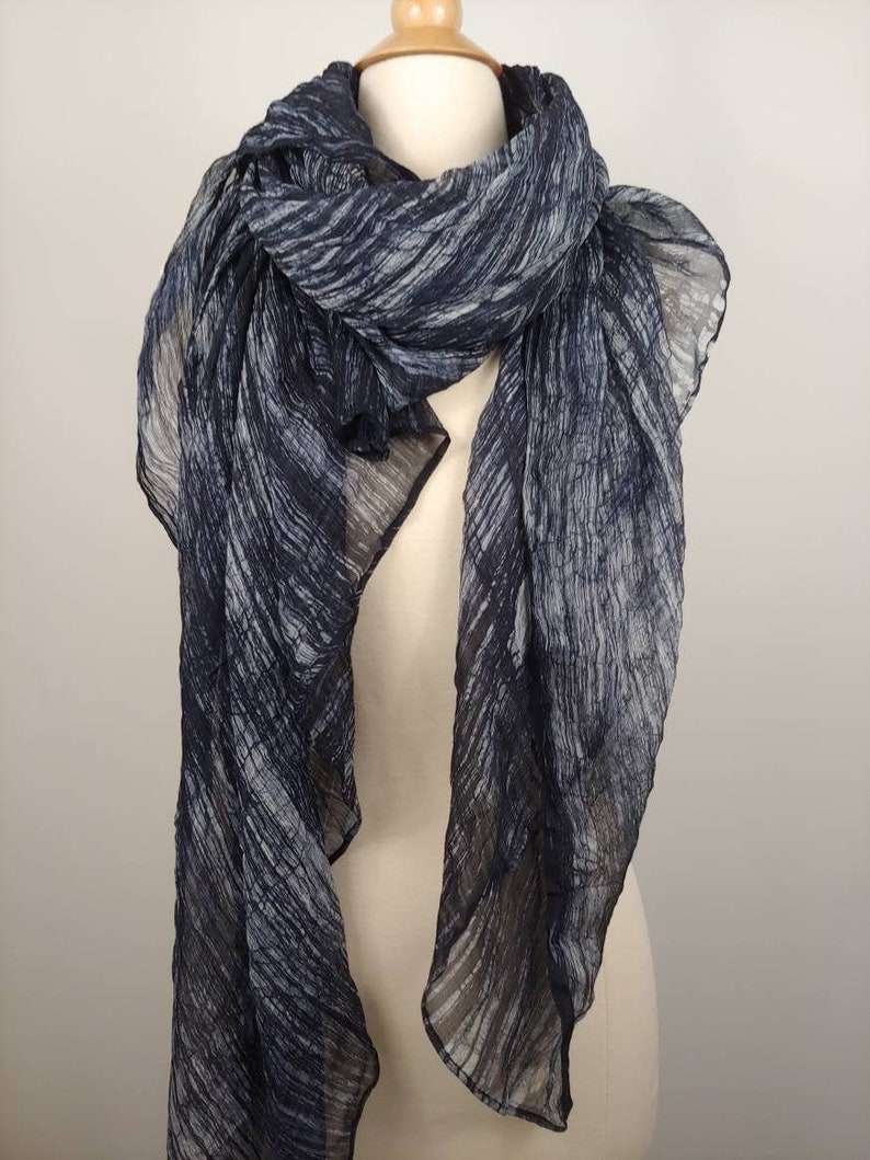 Colour Swatches 95% cotton 5% Silk Scarf/Sarong
