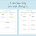 Editable Daily &amp; Weekly Lesson Plan Templates, Lesson Planner Printable ...