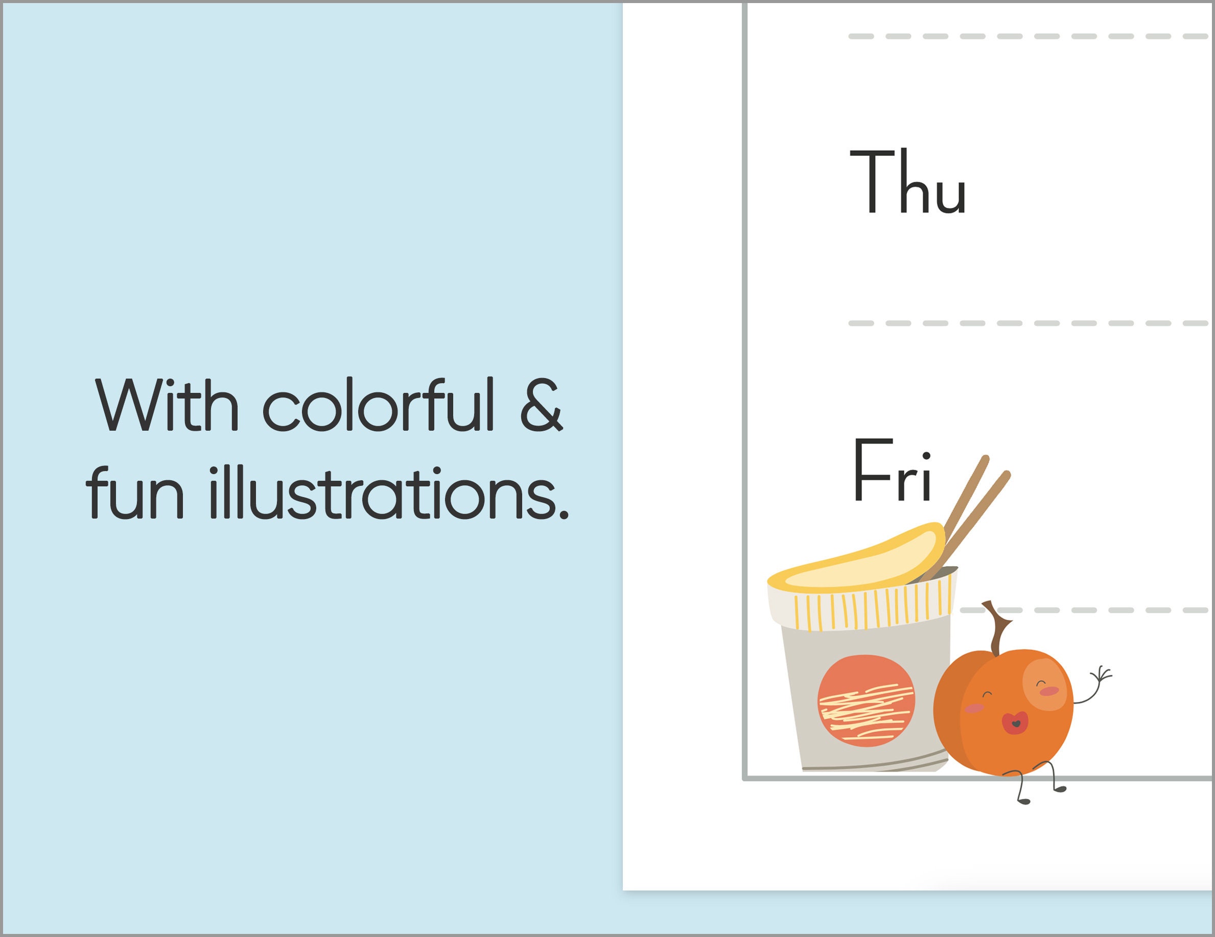 Kids Printable + Editable Weekly Lunch Planner | Simple Kids School ...