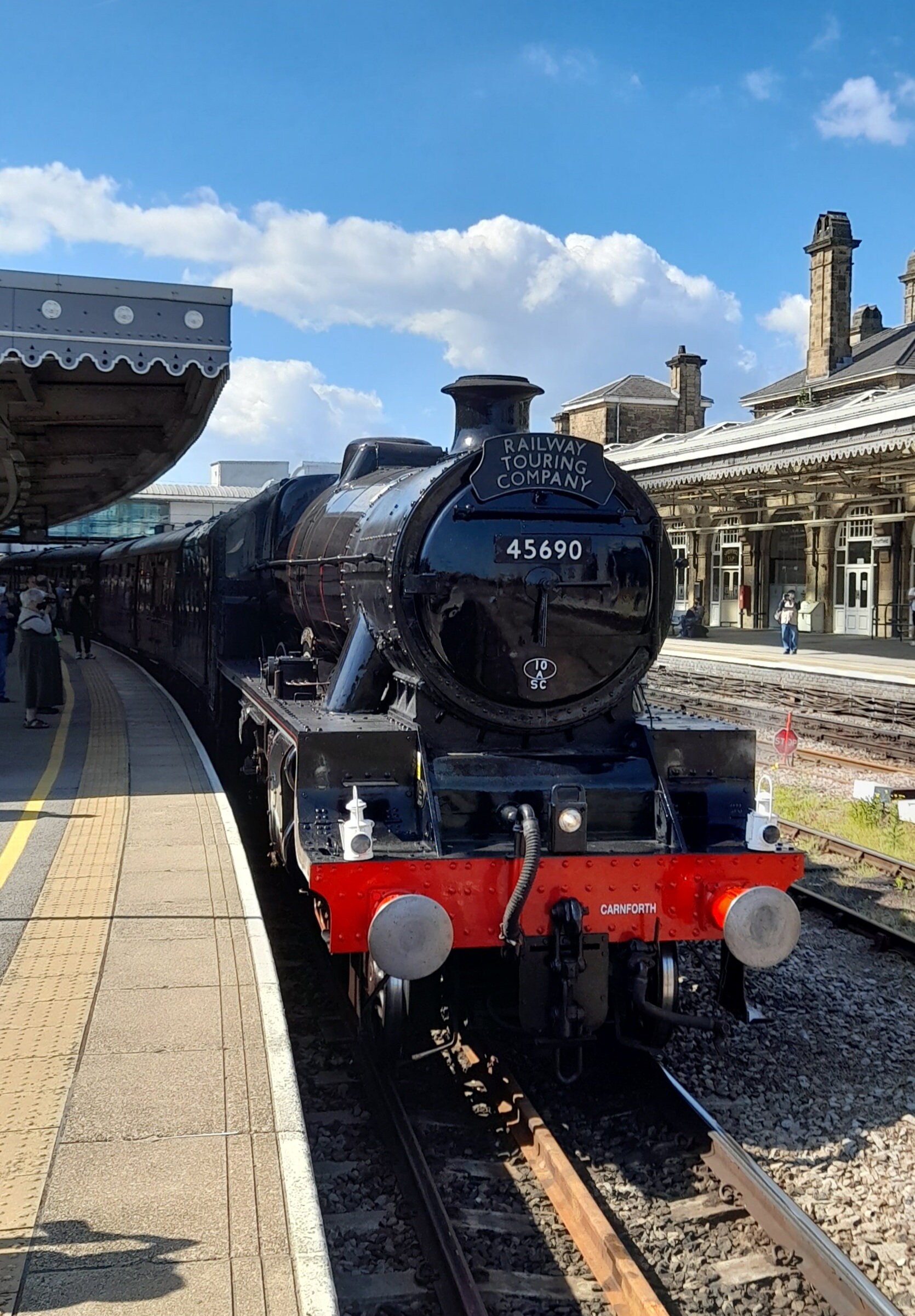 Railway Touring Company Steam Engine Etsy