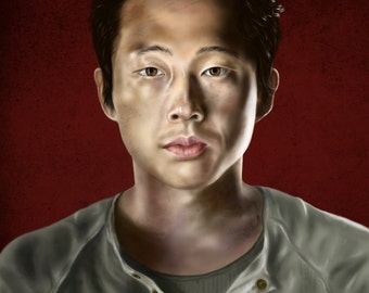 Print of Glenn Rhee Digital Painting