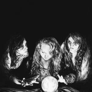 Seance - Framed Art - Halloween