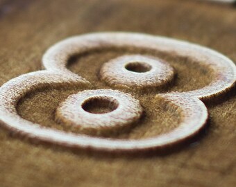 3D Laser Engraver Letters, Numbers, & Symbols - Relief Engrave on Glowforge or Other