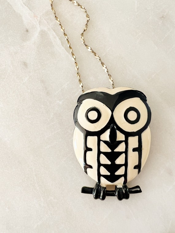 EISENBERG Owl Pendant - image 1