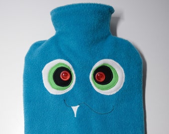 Hot water bottle cover MONSTER hot water bottle cover | super COZY | against stomachaches and ghosts