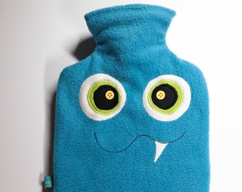 Hot water bottle cover MONSTER hot water bottle cover | super KUSCHELIG | against abdominal pain and ghosts