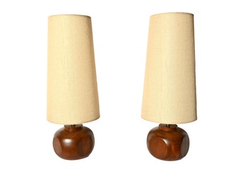 その他 50s wood lamp 50s】Special Vintage Designer Shade Lamp Set | Delinquent Bros