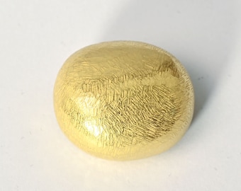 John Iversen Gold Brooch from Pebble Series