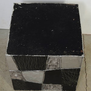 Paul Evans Argente Cube Table Model PE37 Brutalist Mid Century Modern image 8