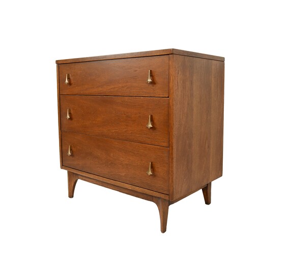 Broyhill Brasilia Walnut Dresser Credenza Server Mid Century Etsy