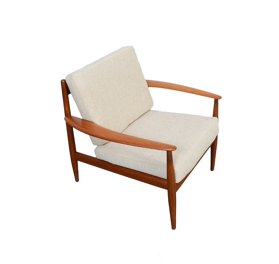 Teak Lounge Chair by Grete Jalk France & Son Model 118 Danish