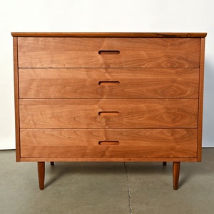 Walnut Dresser Founders Furniture Mid Century Modern image 2