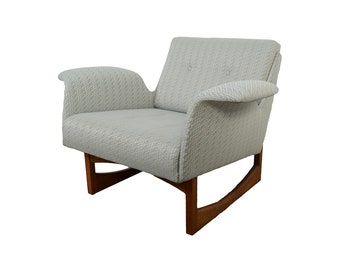 Wing Chair Lounge Chair Milo Baughman Style Mid Century Modern