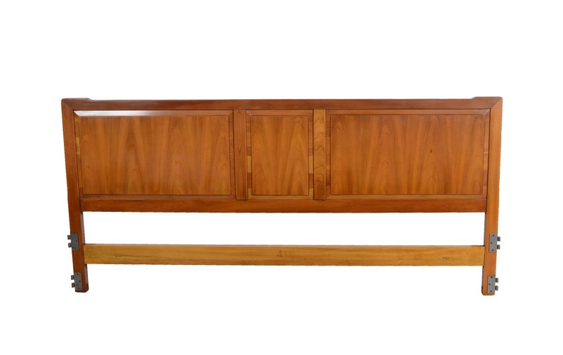 King Size Cherry Headboard By John Widdicomb Mid Century Image 0