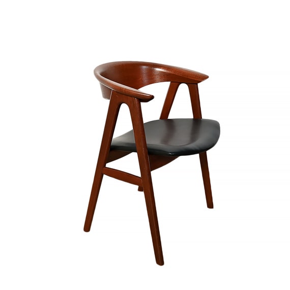 Erik Kirkegaard Teak Arm Chair Dux Compass Chair Danish Modern - Etsy