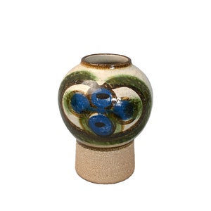 Noomi Backhausen & Poul Brandborg for Søholm Stentøj Bornholm Ceramic Vase Danish Modern