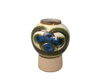 Noomi Backhausen & Poul Brandborg for Søholm Stentøj Bornholm Ceramic Vase Danish Modern