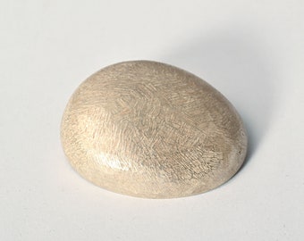 John Iversen Sterling Brooch from Pebble Series