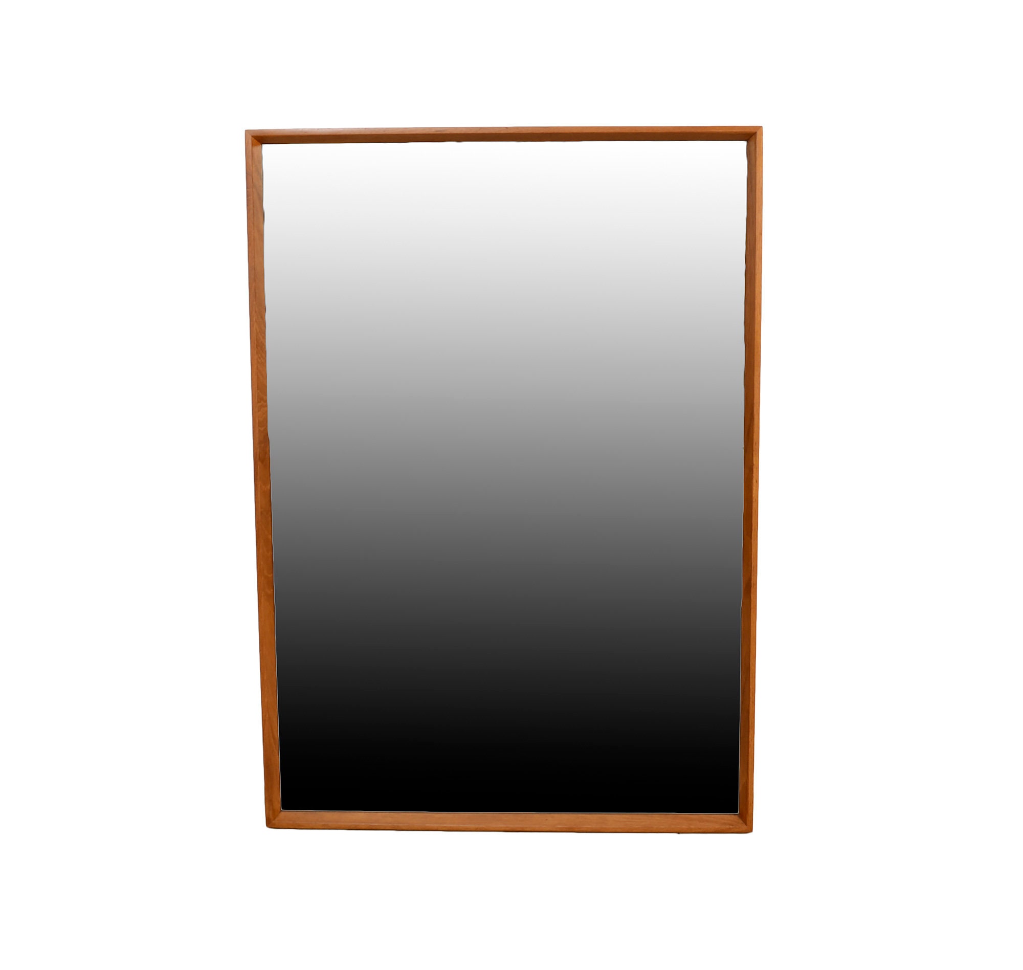 Teak Mirror Large Teak Mirror Danish Modern by HearthsideHome