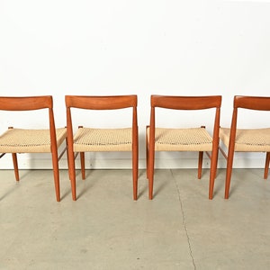 Bramin Teak Dining Chairs Set of 4 H.W. Klein Danish Modern image 4