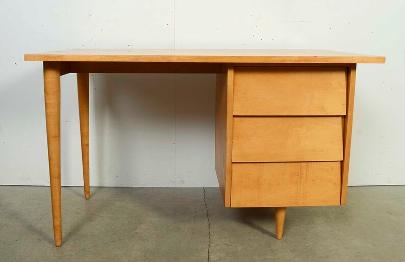 Florence Knoll Desk Mid Century Modern Work Table Associates