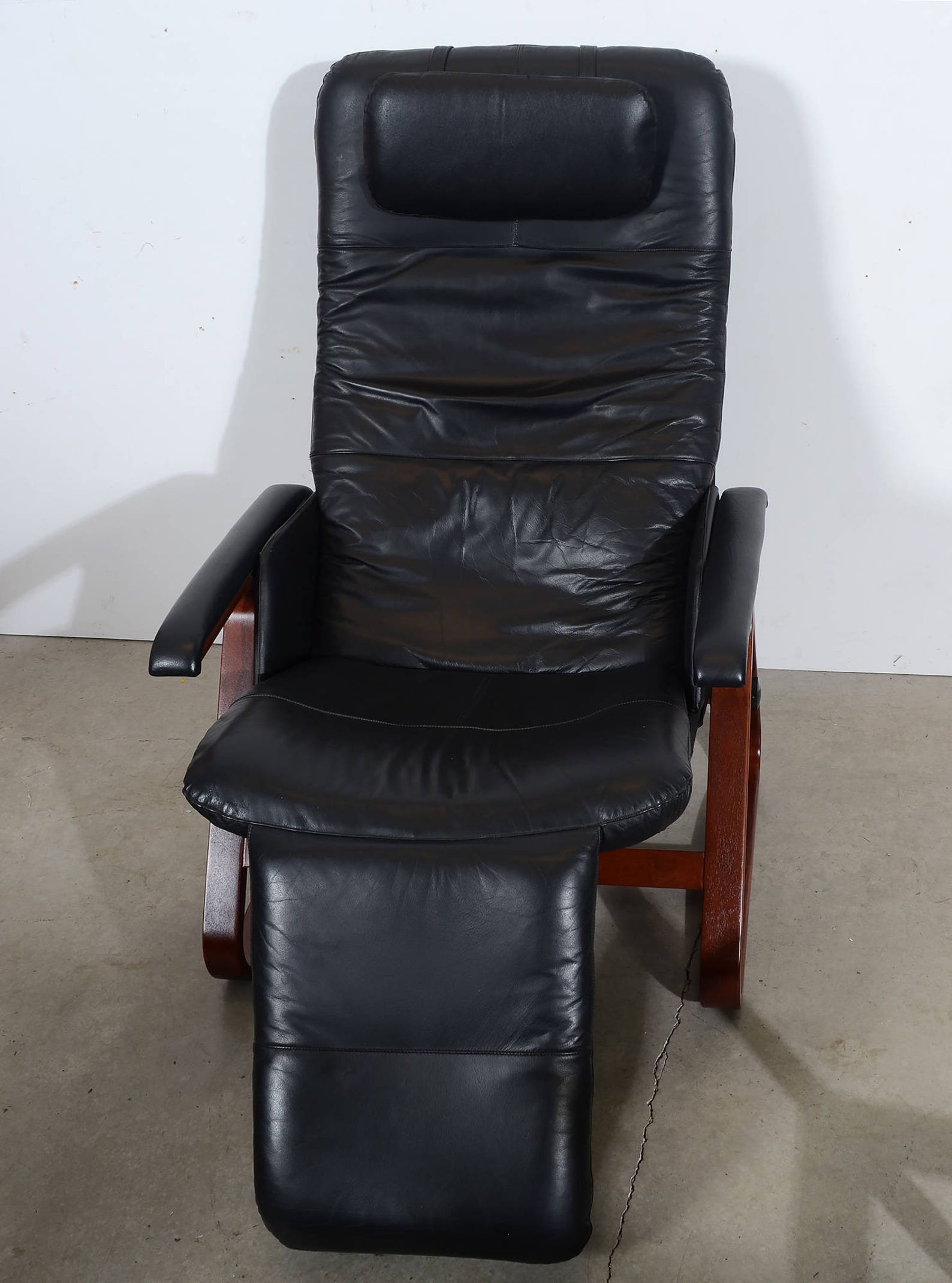 Leather Lounge Chair Backsaver Zero Gravity Chair Danish Etsy