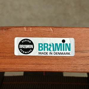 Bramin Rocking Chair Frank Reenskaug Teak Rocker Danish Modern image 10