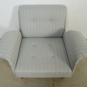 Wing Chair Lounge Chair Milo Baughman Style Mid Century Modern image 3