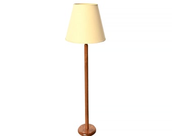 Walnut Floor Lamp  Danish Modern Mid Century Modern