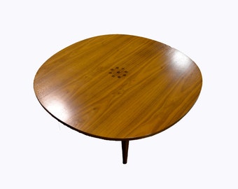 Walnut  Coffee Table  Drexel Declaration  Mid Century Modern