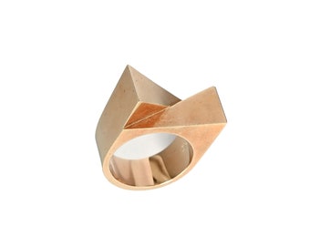 Povl Storm Gold Ring Danish Modern