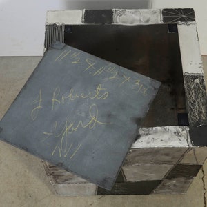 Paul Evans Argente Cube Table Model PE37 Brutalist Mid Century Modern image 10
