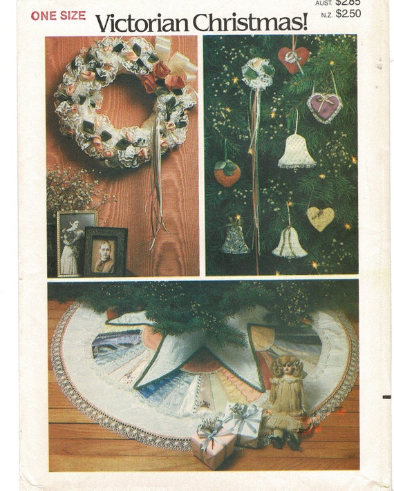 Uncut Butterick 4013 F Rustic Christmas Ornament Sewing Etsy