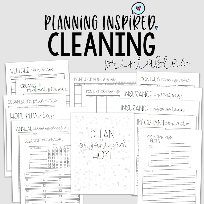 Cleansing Planner, Cleansing List, PDF Printable Cleansing Program, 14 Internet pages, US Letter Sizing 50 percent Letter Sizing,Immediate Obtain,Editable graphic relating to Printable Cleaning Checklist named Cleansing Planner, Cleansing Record, PDF Printable Cleansing Plan, 14 Internet pages, US Letter Measurement 50 percent Letter Sizing,Immediate Down load,Editable