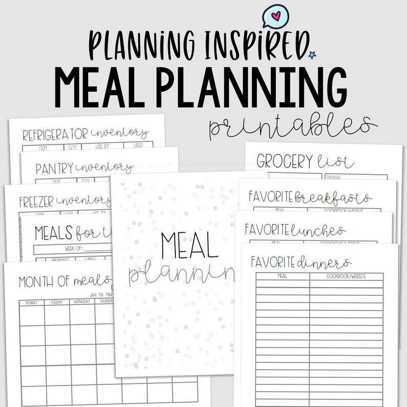 Dinner Planner, PDF Printable Menu Planner, Spouse and children Supper Planner, 10 webpages, US Letter 50 percent Letter Dimensions, Instantaneous Down load, Editable photograph regarding Printable Dinner Planner named Dinner Planner, PDF Printable Menu Planner, Spouse and children Dinner Planner, 10 web pages, US Letter 50 % Letter Dimensions, Quick Down load, Editable