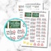 see more listings in the Planner Stickers section