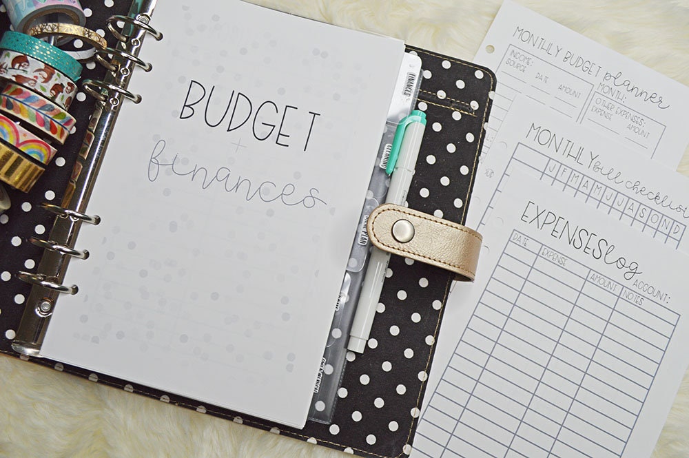 a5 budget binder a5 budget binder